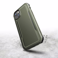 Raptic X-Doria Fort Case iPhone 14 Plus ar MagSafe bruņotu vāciņu - zaļais
