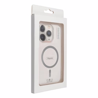 Drop Glue krāsains magnētiskais viedtālruņa apvalks, savietojams ar MagSafe, paredzēts SAMSUNG A16 5G / A16 4G, pelēks