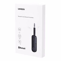 Ugreen Bluetooth receiver transmitter mini jack 3.5 mm melns (CM403)
