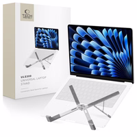 Tech-Protect ULS300 klēpjdatora statīvs - sudrabains