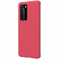 Nillkin Super Frosted Shield - maciņš Huawei P40 Pro (Bright sarkans)