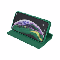 Futrālis Smart Senso Samsung A155 A15 4G/A156 A15 5G tumši zaļš