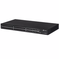 TP-Link TL-SG1048 Unmanaged Gigabit Ethernet (10/100/1000) 1U melns