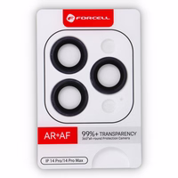 Forcell Premium rūdīts kameras lēcas stikls – iPhone 14 Pro / 14 Pro Max, violets (Deep Purple)