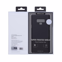 Nillkin Super Frosted Shield pastiprināts vāciņš Samsung Galaxy A42 5G melns