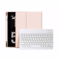 Tech-Protect SC Pen + Keyboard viedtālruņa apvalks ar klaviatūru iPad 10.9" 2022 - rozā