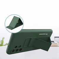 Wozinsky Kickstand Case silikona viedtālruņa apvalks ar statīvu Xiaomi Redmi Note 11 Pro sarkans