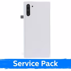 Aizmugurējais vāks, saderīgs ar Samsung N970 Note 10 / Aura balts / (Service Pack)