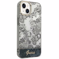 Guess GUHCP14MHGPLHG iPhone 14 Plus 6.7 "pelēks/pelēks cietais apvalks Porcelain Collection
