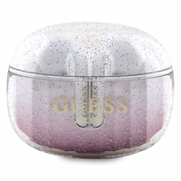 Guess Bluetooth austiņas GUTWSHDGKEEP TWS GLITTER GRADIENT rozā