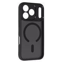 Pilnīgi matēts magnētiskais apvalks Iphone 17 Pro Max melns