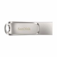 SanDisk Ultra Dual Drive Luxe USB flash drive 1000 GB USB Type-A / USB Type-C 3.2 Gen 1 (3.1 Gen 1) Stainless steel