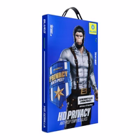 5D Mr. Monkey aizsargstikls – Samsung Galaxy S25 Edge melns (Strong Privacy)