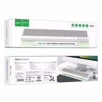 Bluetooth skaļrunis 2 x 3W Hoco 2in1 BS66 balts