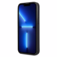 Karl Lagerfeld perforēts Allover apvalks iPhone 13 Pro / 13 6.1" - melna