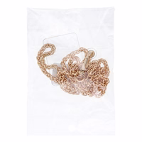 CHAIN #83 Telefonu kakla siksna ar piekari / garums 80 cm (cilpā 40 cm) / uz kakla - zeltaina