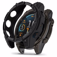 Tech-Protect Defense Air apvalks Garmin Fenix 8 47mm - melns