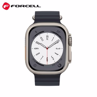 FORCELL F-DESIGN FA12 siksniņa APPLE Watch 38 / 40 / 41 mm melns