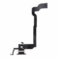 Uzlādes fleksis USB IPHONE X melns (lietots)