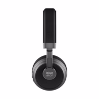 Bezvadu uz ausīm austiņas Blue Star BH02 melnas