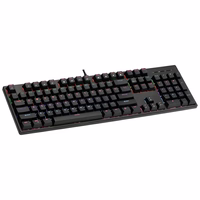 XTRIKE ME Mehāniskā spēļu tastatūra GK-918 melns/black