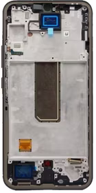 LCD screen Samsung A346 A34 5G 2023 ar touch screen un frame Graphite original (assembled service pack)