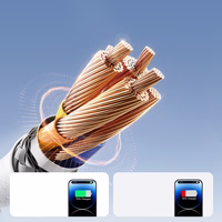 Joyroom S-A28 Flash sērijas 3A USB-A - Lightning kabelis 2m - balts