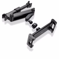 Tech-Protect V1 teleskopiskais automašīnas tālruņa turētājs - melns