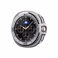 Spigen Bezel Tune Pro Pilot vāciņš Samsung Galaxy Watch 8 Classic 46mm sudraba