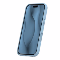 Silikona Thin Mag maciņš for iPhone 17 6,3" gaiši zils