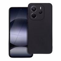 Matēts viedtālruņa apvalks XIAOMI Redmi Note 14 4G (GLOBAL - 164,84mm x 78,15mm x 8,16mm) melns