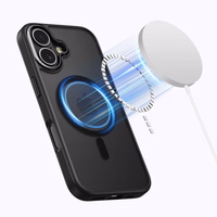 Tech-Protect MagEdge Magnētiskais viedtālruņa apvalks iPhone 17 - matēts melns