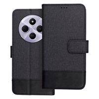 GOMMA grāmatas tipa viedtālruņa apvalks Xiaomi Redmi 14C melns