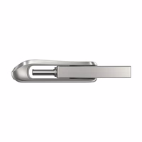 SanDisk Ultra Dual Drive Luxe USB flash drive 128 GB 3.2 Gen 1 (3.1 Gen 1) Stainless steel