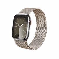 Crong Milano Steel – Stainless Steel siksniņa Apple Watch 38/40/41/42 mm (Champagne)