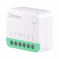 Sonoff MINIR4M Matter smart WiFi mini switch (HomeKit, SmartThings, Home Assistant).