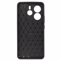Tel Protect Carbon Elite viedtālruņa apvalks Xiaomi Redmi Note 14 5G melns