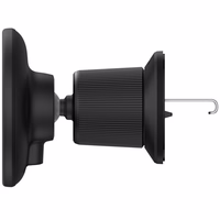 Baseus CW01 automašīnas turētājs iPhone ar 15W indukcijas lādētāju ventilācijas režģim - melns