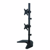 Techly ICA-LCD 2520V monitor mount / stand 68.6 cm (27") Desk Black