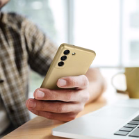 METALLIC viedtālruņa apvalks SAMSUNG A17 - zelta