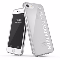 SuperDry Snap iPhone 6/6s/7/8/SE 2020 / SE 2022 Caurspīdīgs maciņš balts 41573