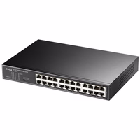 Cudy GS1024 network switch Gigabit Ethernet (10/100/1000) melns
