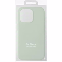 Maciņš "TM MagSafe Silicone" iPhone 16 / Akvamarin /