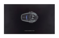 Sena 10S motorcycle intercom 4 channels 1600 m melns