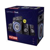 Trust GXT 658 Tytan 5.1 speaker set 90 W Universal melns 5.1 channels