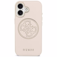Guess Perforated 4G MagSafe Maciņš for iPhone 17 - rozā