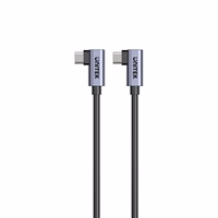 UNITEK C14147ABK01-0.5M - USB C 90°/90° PD 100W M/M 1M