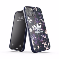 Adidas OR SnapCase Grafiskais apvalks iPhone 12 Pro / iPhone 12 - ceriņkrāsa