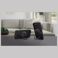 Uniq Gripfit Premium 360 magnētiskais turētājs ar statīvu – melns / oglekļa melns