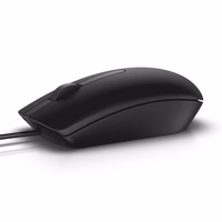 DELL Wired Mouse - MS116 - melns - (RTL BOX)
